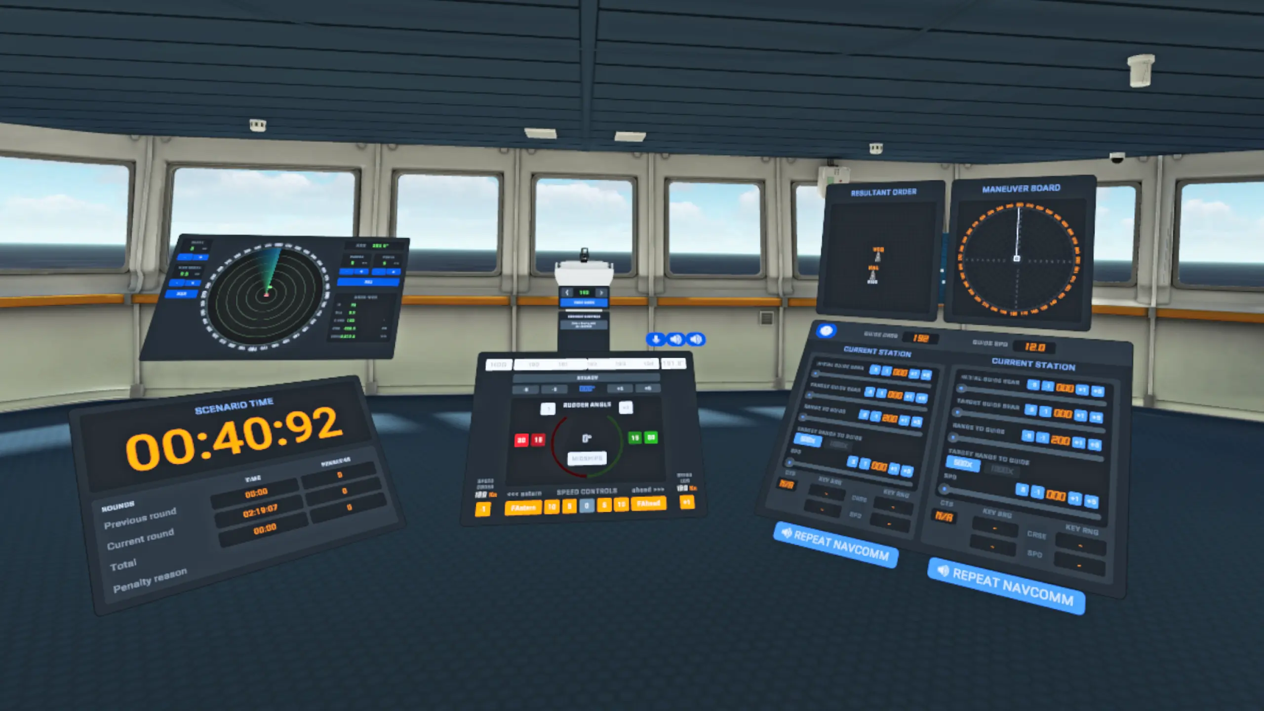 Alpha Station Navigational Panel